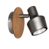 Spot 1L gris antique/bois 