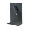 Applique liseuse 3+9w 869 lm avec port USB gris anthracite 