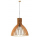 Suspension bois nat/noir D40