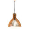 Suspension bois nat/noir D40