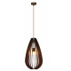 Suspension bois café goutte D30