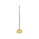 Lampadaire tige en frêne nat et cuivre 