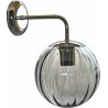 Applique chrome verre melon bleu