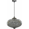 Suspension fraise verre/chrome