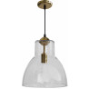 Suspension verre/laiton