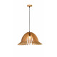 Suspension bois nat D48