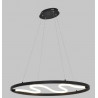 Suspension noire 30w 1500lm 3DIM