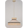 Suspension osier /lin nat beige