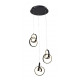 Suspension 3L noir 2100lm 3DIM