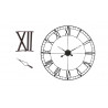 Pendule D70 noir vintage