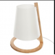 Lampe bambou blanc
