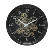 Pendule D37 meca noir et doré