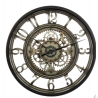 Horloge D51 noir/ag plastique 