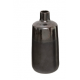 Vase bouteille céramique marron
