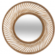 Miroir rond bambou D72