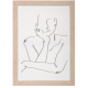 Tableau visage 50*70