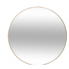 Miroir rond doré D76
