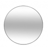 Miroir rond noir D76