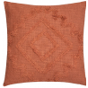 Coussin terracotta 40x40
