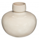 Vase céramique craq D17 beige