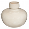 Vase céramique craq D17 beige
