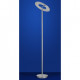  Lampadaire rond laiton tête inclinable LED 