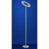  Lampadaire rond laiton tête inclinable LED 