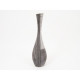 Vase rayure gris/noir H69