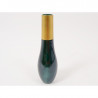 Vase vert et doré H38