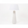 Lampe blanche H90 avec abat-jour blanc