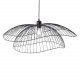 Suspension métal noir double D66
