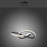 Suspension métal noir 1350lm D57