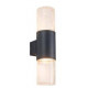 Applique anthracite tube v.bulle 