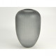 Vase transparent verre fumé
