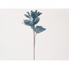 Branche fleur triple bleu
