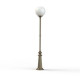 Lampadaire simple Moon boule opale D30 