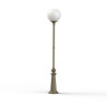Lampadaire simple Moon boule opale  D30 