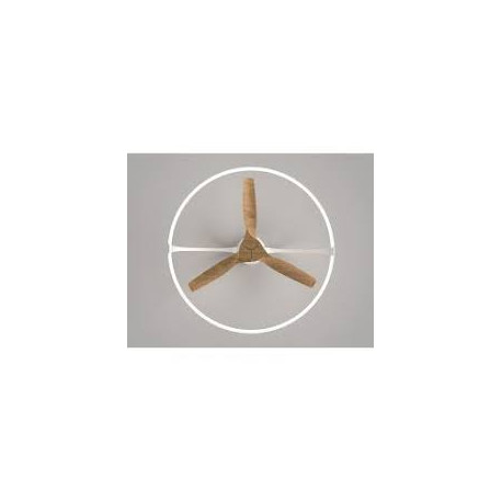 Ventilateur LED et bois 75W