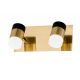 Spot 2L noir/or acrylique IP44