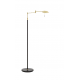 Liseuse 10w 1000lm laiton/noir