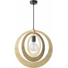 Suspension cercle chêne 