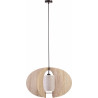 Suspension chêne/ tissus D60