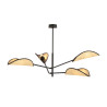 Suspension noir 4L rotin