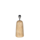Pied de lampe bois clair H30