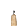 Pied de lampe bois clair H30