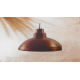 Suspension métal cuivre antique D55