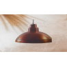 Suspension métal cuivre antique D55