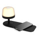 Lampe rechargeable et induction noir 3.4w dim 