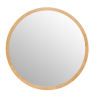 Miroir rond bois D110