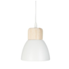 Suspension D15 blanc/bois